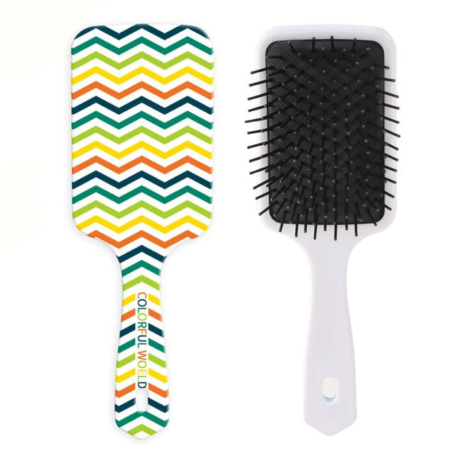 2019 New Bohemian style hair brushes hair styling Tools Portable soft Anti-static wide tooth comb Shower Massage Combs for Salon