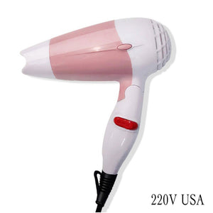 Durable Low Power Hair Dryer Dry Hair Dormitory Small Home Appliances Student Blower ABS Pink Hair Dryer Hair Tools