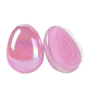 1PC Hair Brush Comb Egg Round Shape Soft Styling Tools Hair Brushes Detangling Comb Salon Hair Care comb For Travel