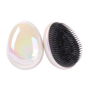 1PC Hair Brush Comb Egg Round Shape Soft Styling Tools Hair Brushes Detangling Comb Salon Hair Care comb For Travel