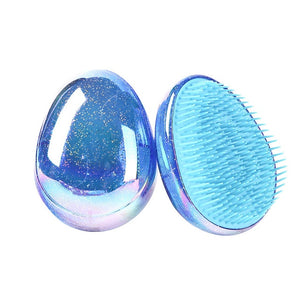 1PC Hair Brush Comb Egg Round Shape Soft Styling Tools Hair Brushes Detangling Comb Salon Hair Care comb For Travel