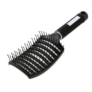 Hair Scalp Massage Comb Hairbrush Bristle Nylon Women Wet Curly Detangle Hair Brush for Salon Hairdressing Styling Tools