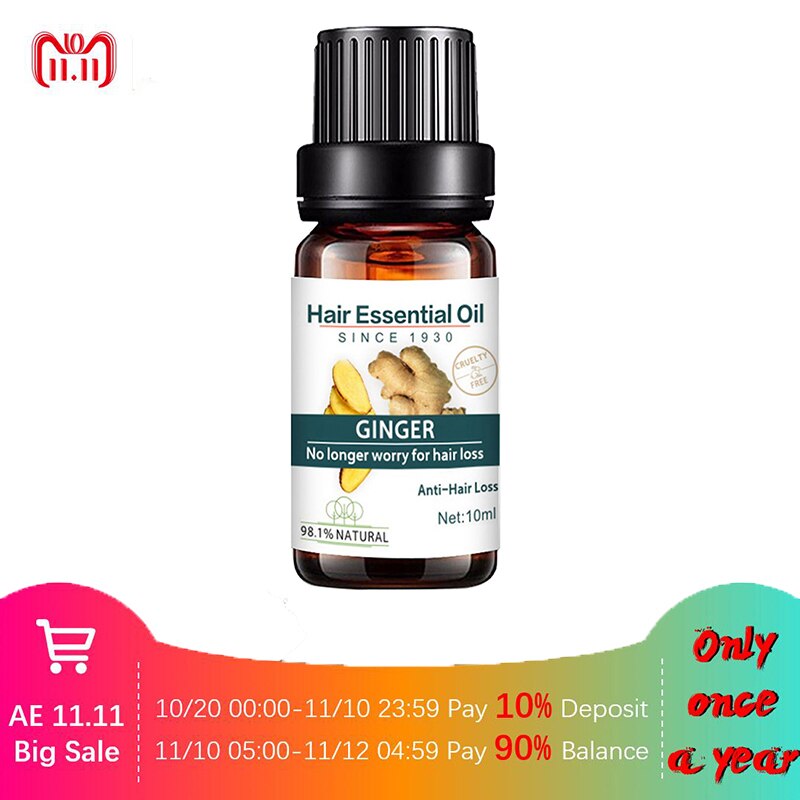 Haircare Essential Oil Nourish Scalp Repair Dry Damage Hair Treatment Ginger Hair Oil Hairdressing